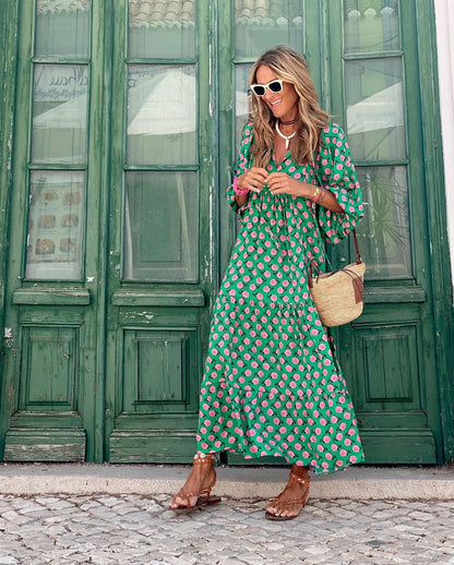 Sommerkleid mit Blumenmuster – Luftig, leicht & farbenfroh