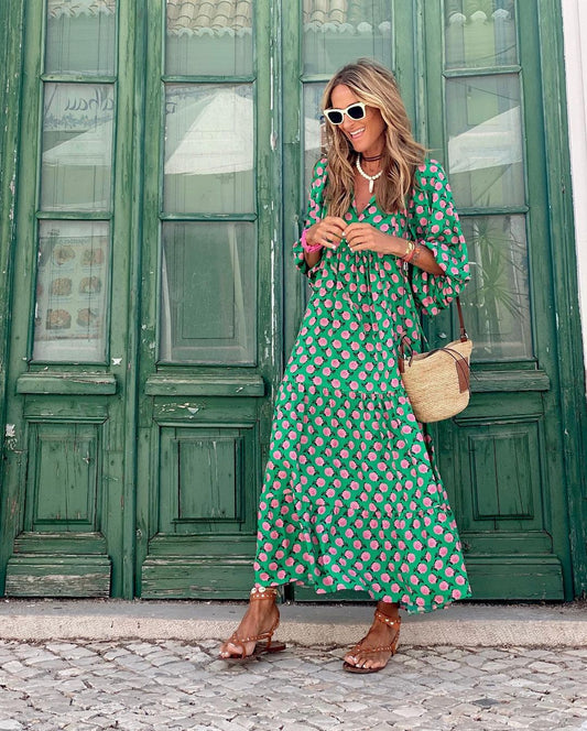Sommerkleid mit Blumenmuster – Luftig, leicht & farbenfroh